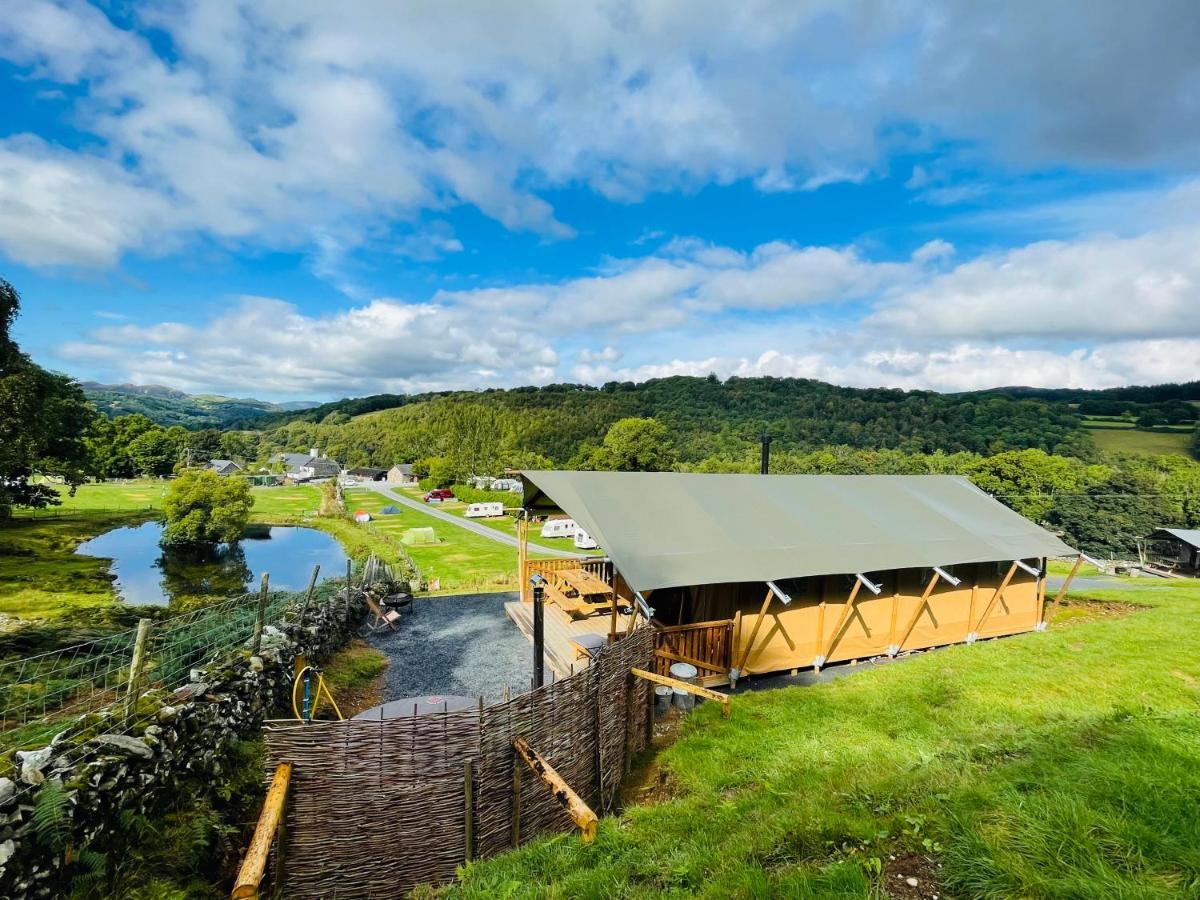 Mountain View Safari Tent With Hot Tub In The Heart Of Snowdonia Dolgellau Exterior foto